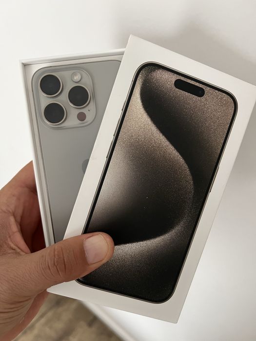 Iphone 15 Pro Natural 256 gb Factura