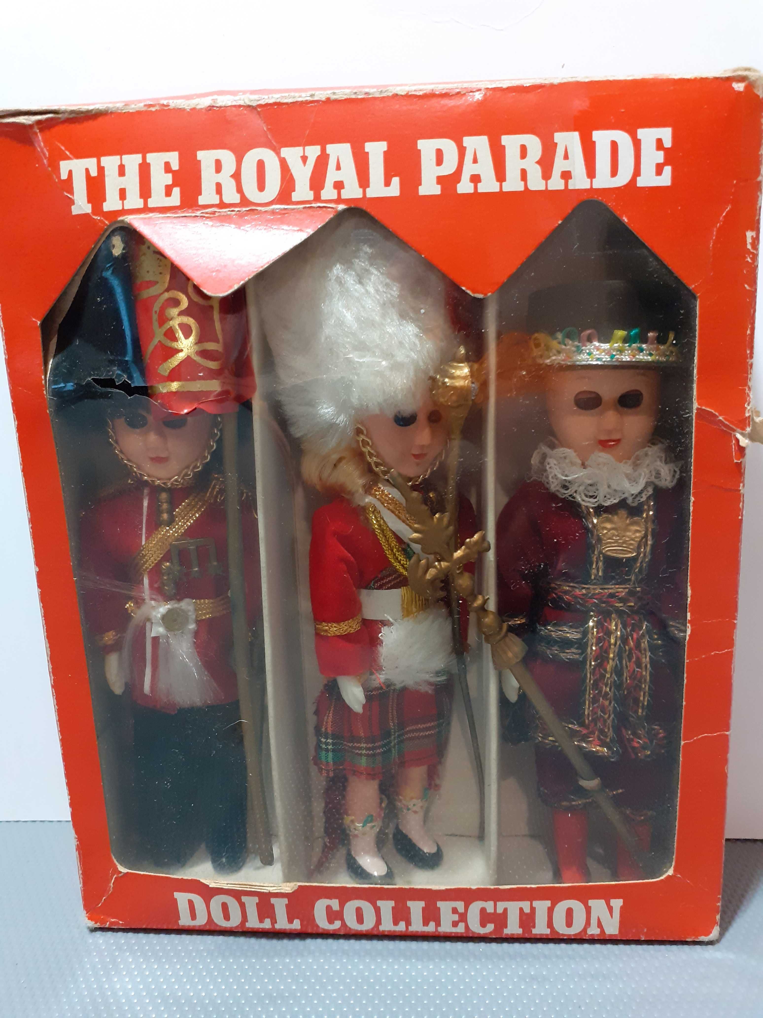 Комплект 3 кукли-Лондон THE ROYAL PARADE.Ориг.опаковка.Височ.14см