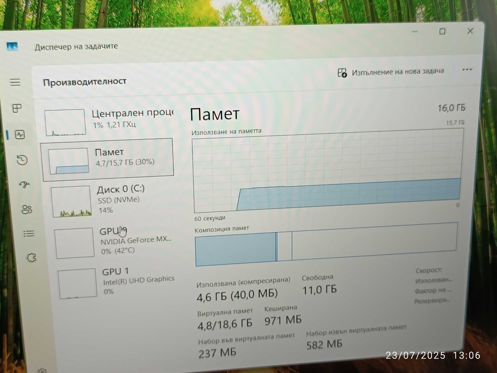 Лаптоп Acer Aspire 3/ i7 - 1250U/ NVidia GeForce MX550