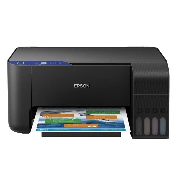 Принтер Струйное МФУ Epson L3101 СНПЧ цветная печать