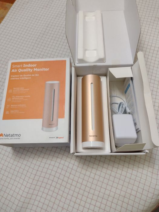 Netatmo Air Quality Monitor- станция за качество на въздуха