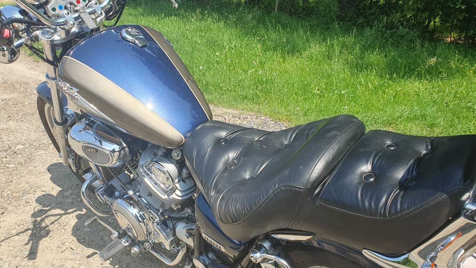 Yamaha Virago XV1100 1999 3LP albastra