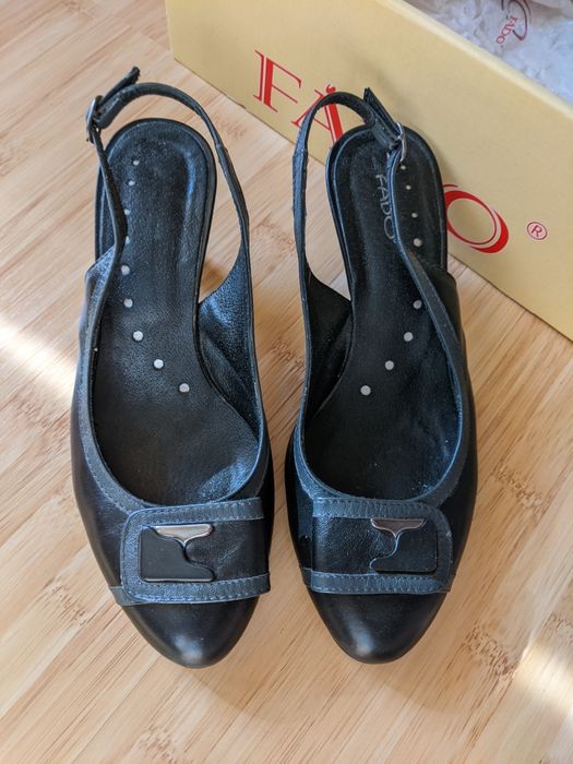 Обувки естествена кожа, N36,FADO