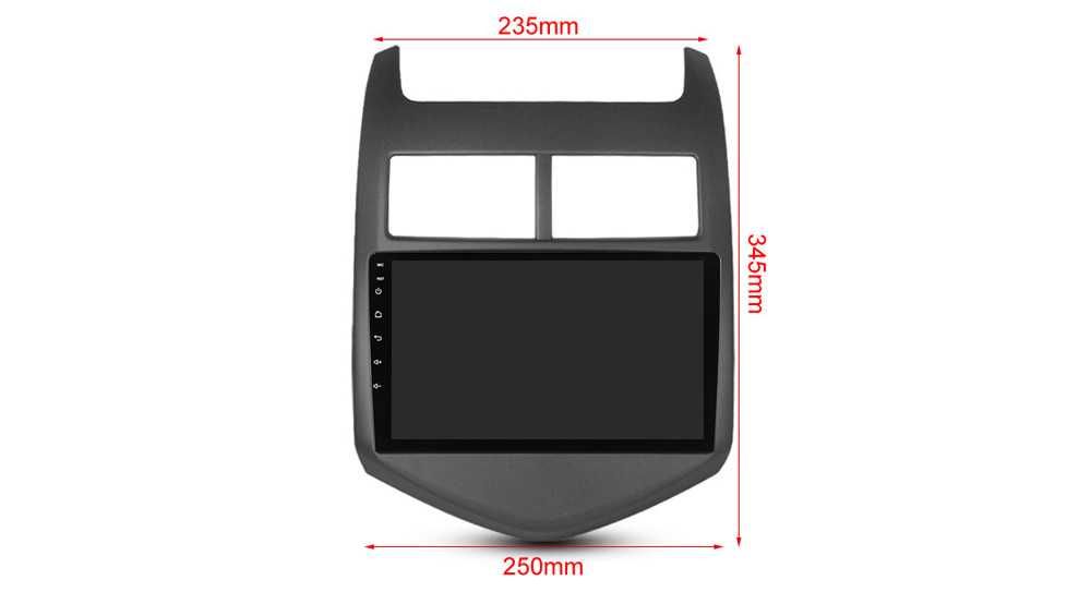 Navigatie Android 14 Chevrolet Aveo 2010-2015 4 Gb Waze CarPlay CAMERA