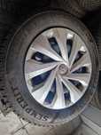 Anvelope Iarnă Semperit 185 65 15 + jante  5x100 Vw polo
