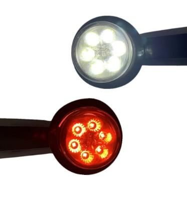 Странични LED 2 бр. габаритни светлини 12/24V червен/бял