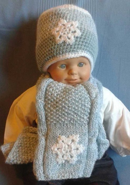 Шапки и шалчета - топли, меки комплекти за бебета и по-големи деца.