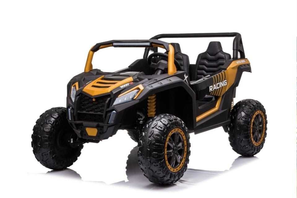 Masinuta electrica cu telecomanda pentru 2 copii UTV Buggy 12V7Ah gold
