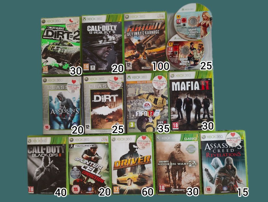 Joc Xbox 360, preț în poze