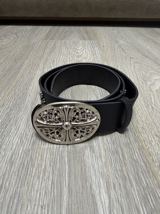 Curea chrome hearts cu cataramă mare