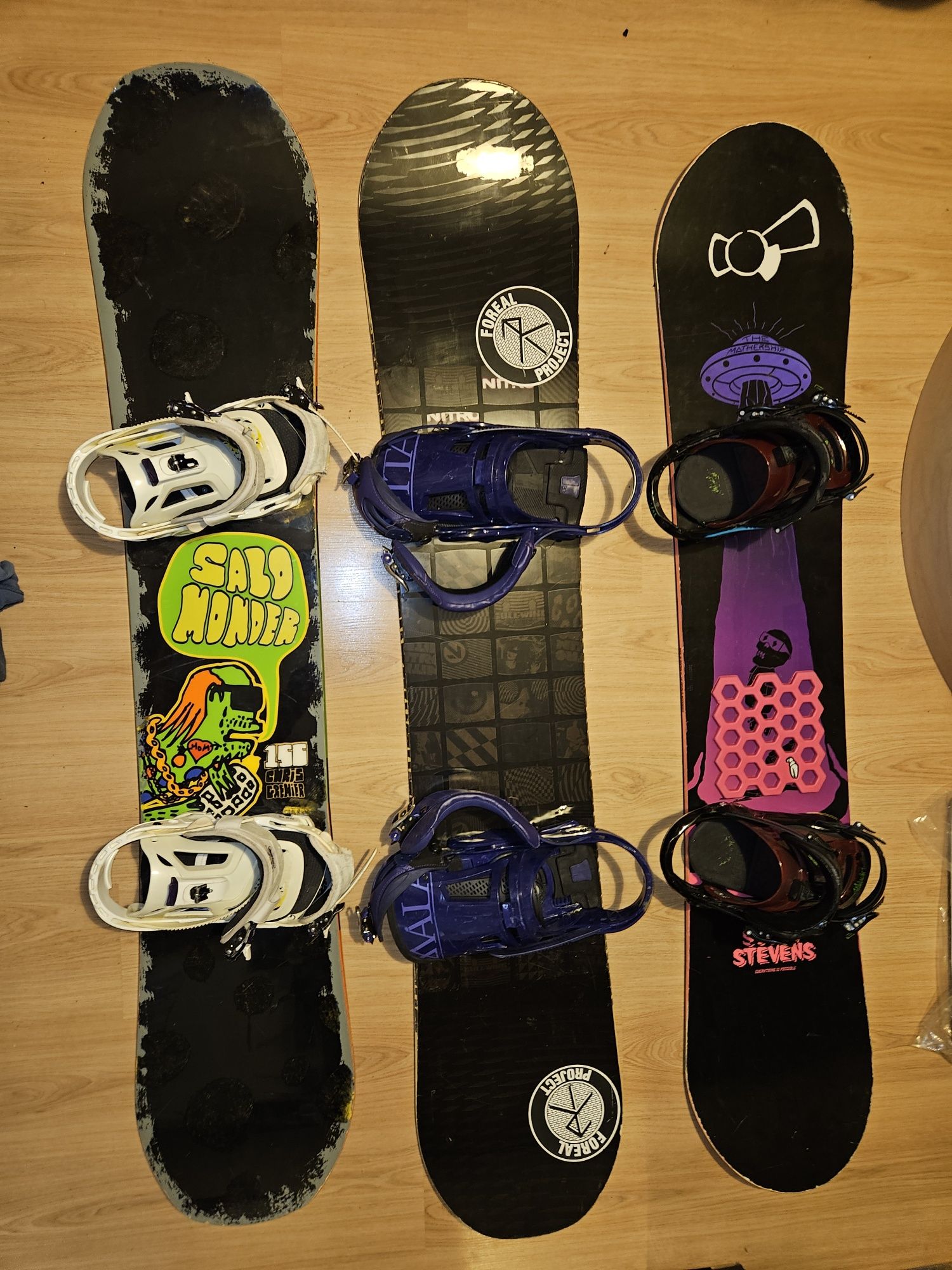Сноуборд дъски с автомати  Salomon, Nitro, Capita snowboard