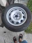 Roți Duster 16' anvelope Goodyear+ jante tabla