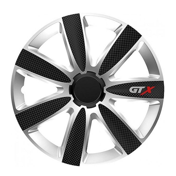 Тасове за джанти 14 "VERSACO CARBON GTX - SİLVER "