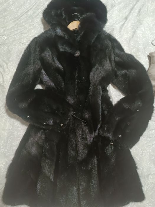 Шуба норковая и пальто