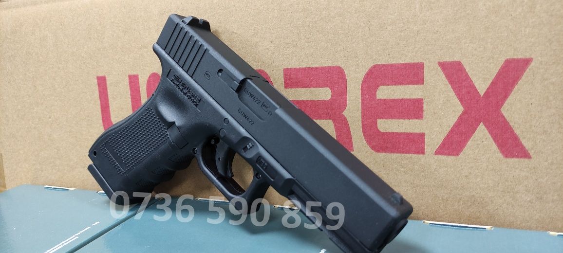 Pistol Airsoft UPGRADAT 4J original Glock 22 CO2