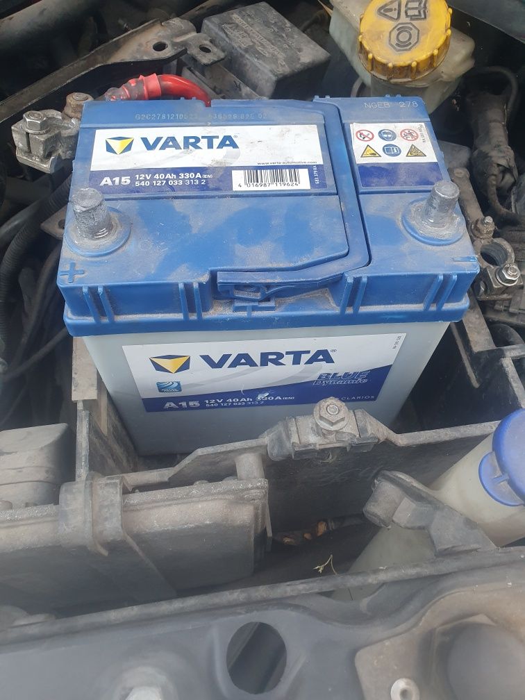 Baterie acumulator auto 40ah matiz