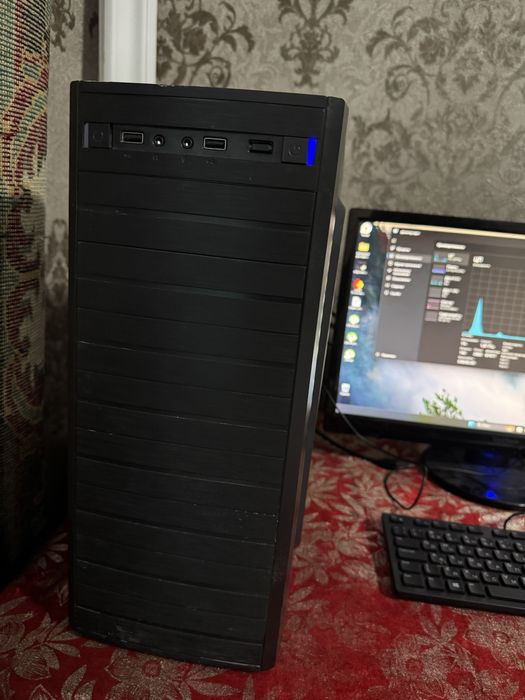 Игровой компьютер в сборе