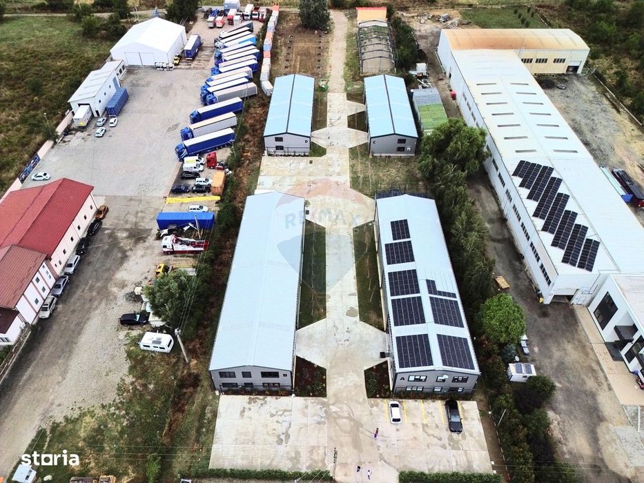 Spatiu industrial Hale, depozit logistic, Birouri premium - Targoviste
