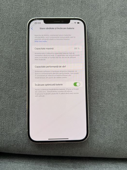 Vand iPhone 12 Pro Max memorie 128 Gb procent baterie 88%
