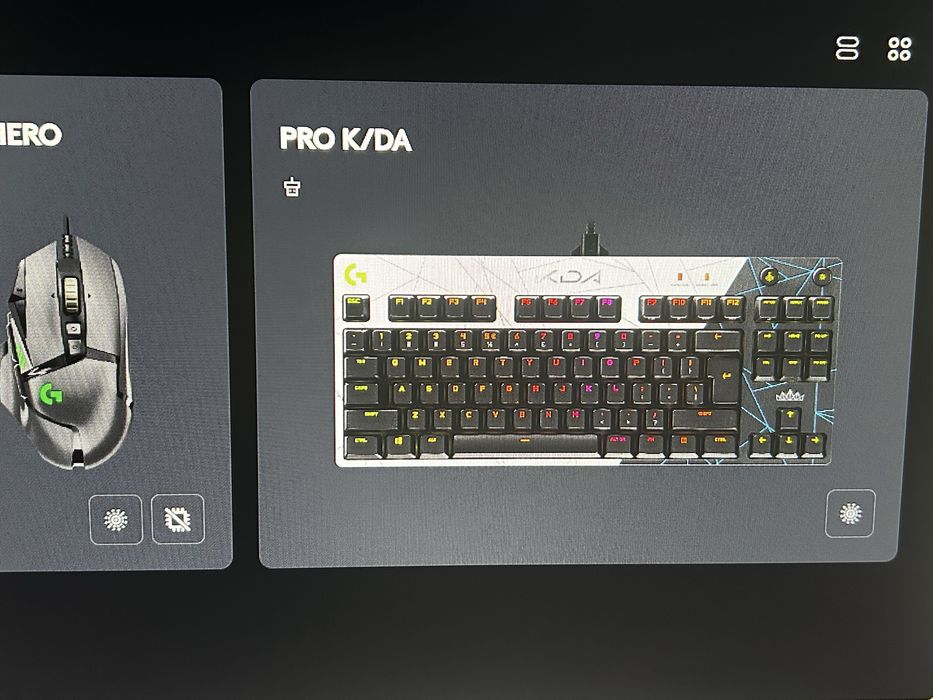tastatura de gaming logitech g pro x k/da