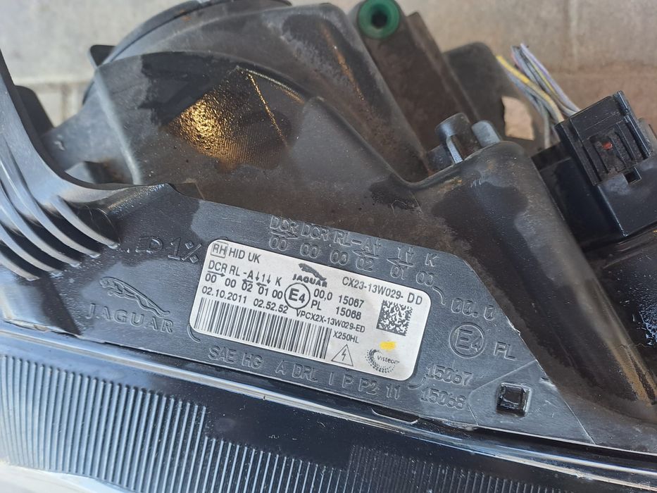 Bara fata Faruri Jaguar XF Facelift 2011-2015 radiatoare aripa st dr