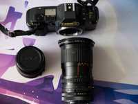 Aparat foto pe film Canon T70 + 2 Obiective Canon 50mm F1.8 + 28-105