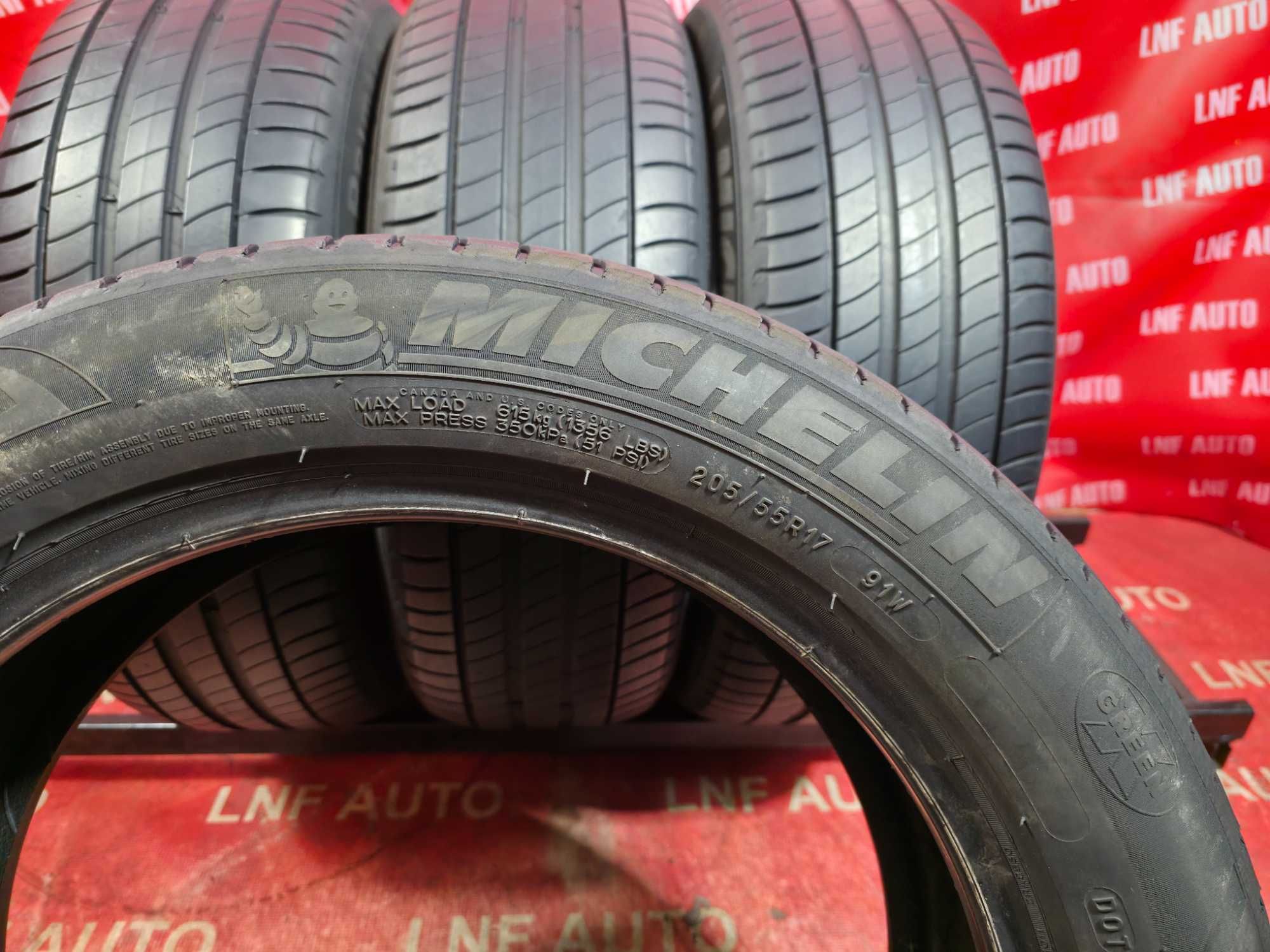 Anvelope de VARA - 205/55/17 - Michelin - 5.80 MM - DOT 2019 !