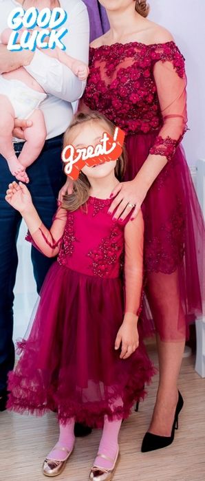 Rochie eleganta (mama si fetita) pt evenimente