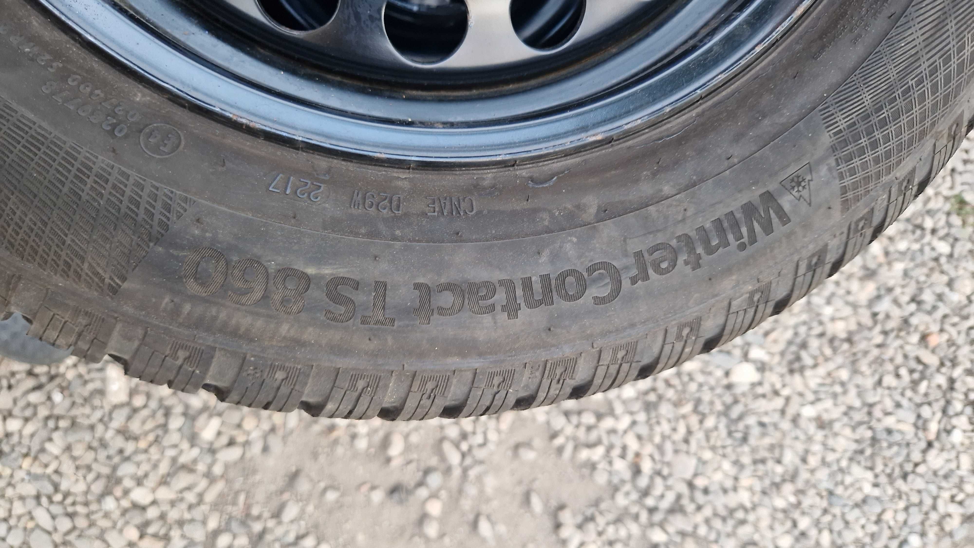 VW Caddy джанти със зимни гуми 195/65/15 6J×15 5×112 ЦО 56