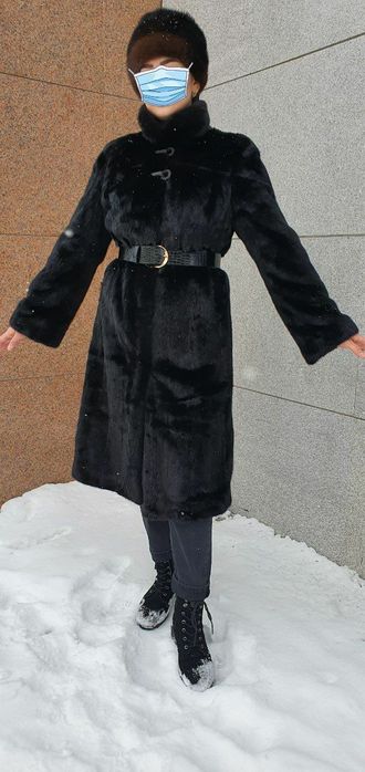 Продам или обмен Греческая Шуба BLACK  GLAMA