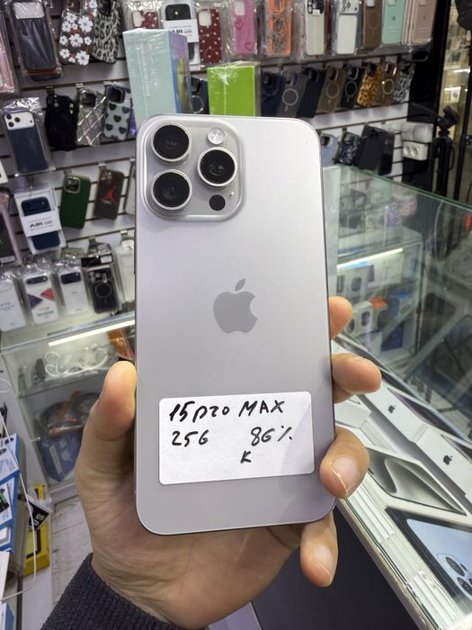 iPhone 15pro Max 256G 86%