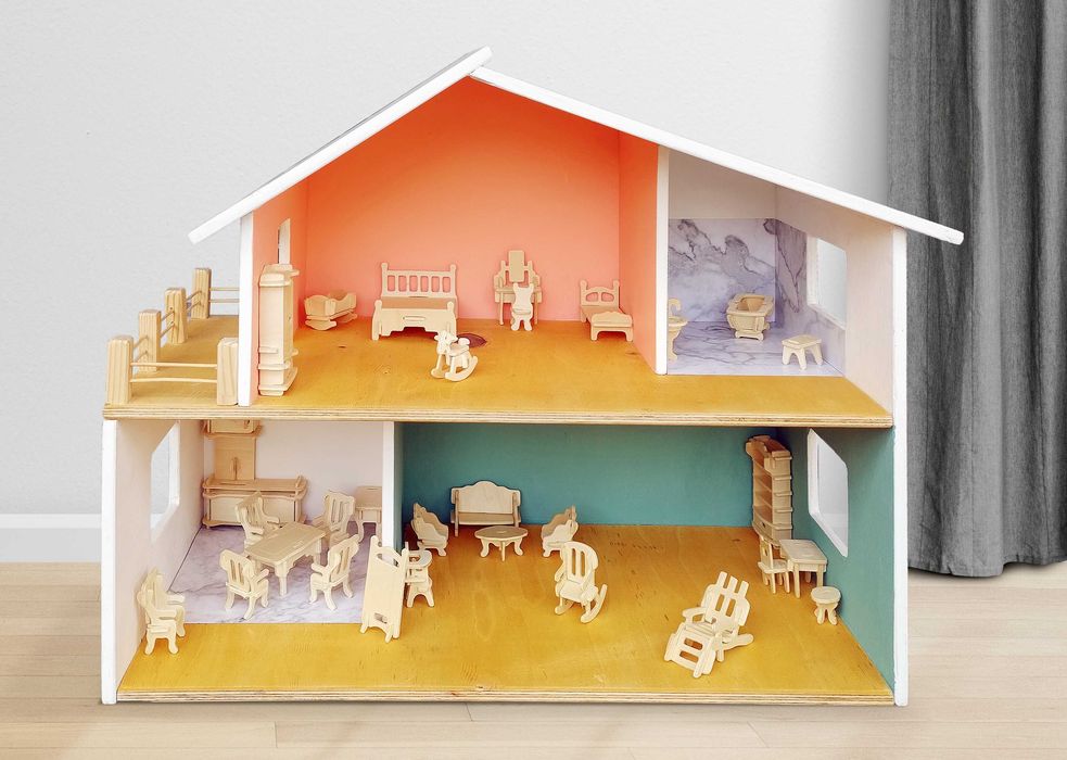 Детска къща за игра с кукли