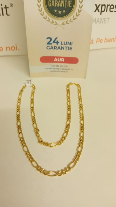 Lant aur 14k Ag20 Dancu b28739 Garanție 2 ani !