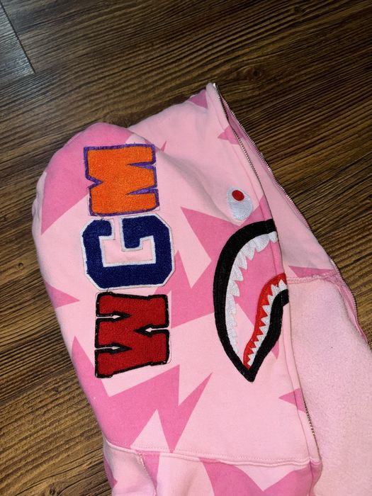 Hanorac Bape original roz