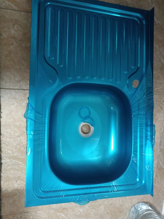 Chiuveta bucatarie inox satinat 80/50