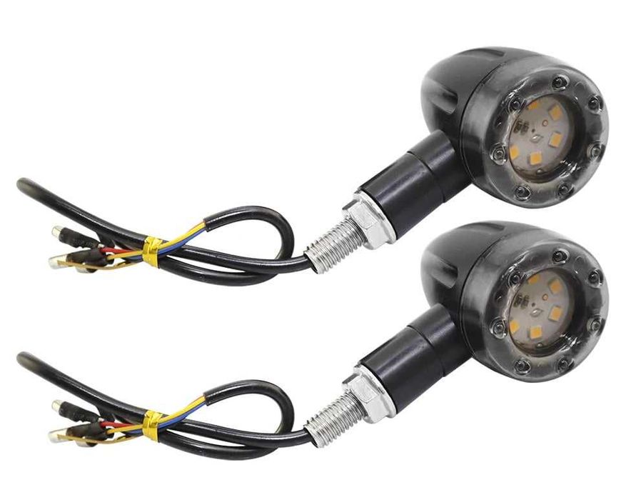 Semnale Semnalizari Scuter Moto 12v Moto 5 Leduri