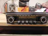 Ретро авто радио Grundig Weltklang 4502 - рядък с хромен панел
