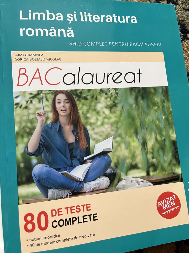 Cărti pt bac , romană mate geografie noi super oferta