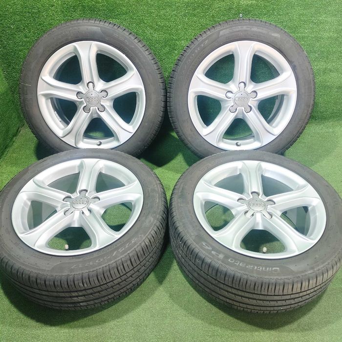 Продам Диски оригинал на AUDI с шинами Pirelli 225/50 R17 7,5J 5/112