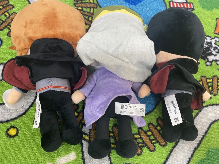 HARRY POTTER lot 3 jucării din pluș 30 cm originale Play by Play