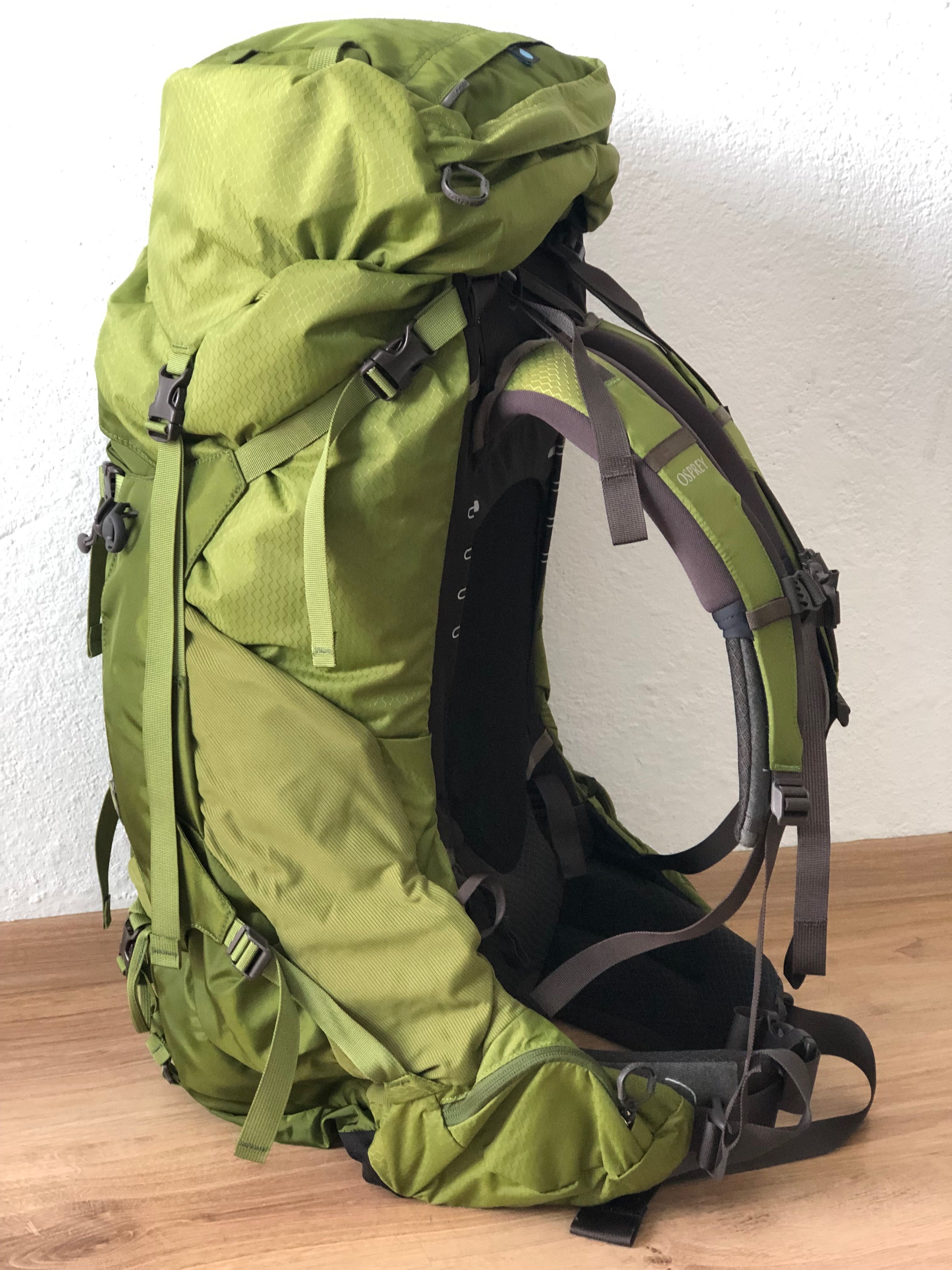Нова раница Osprey Aether 65