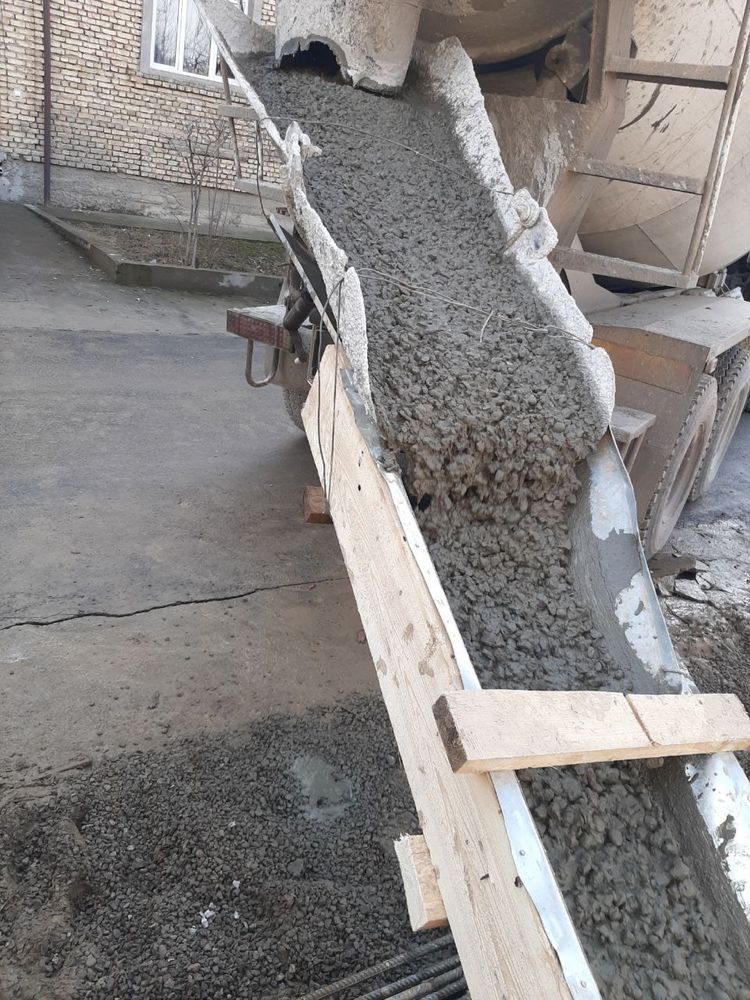 Tayyor Beton sifatiga javob beriladi. Suxoy beton xam bor