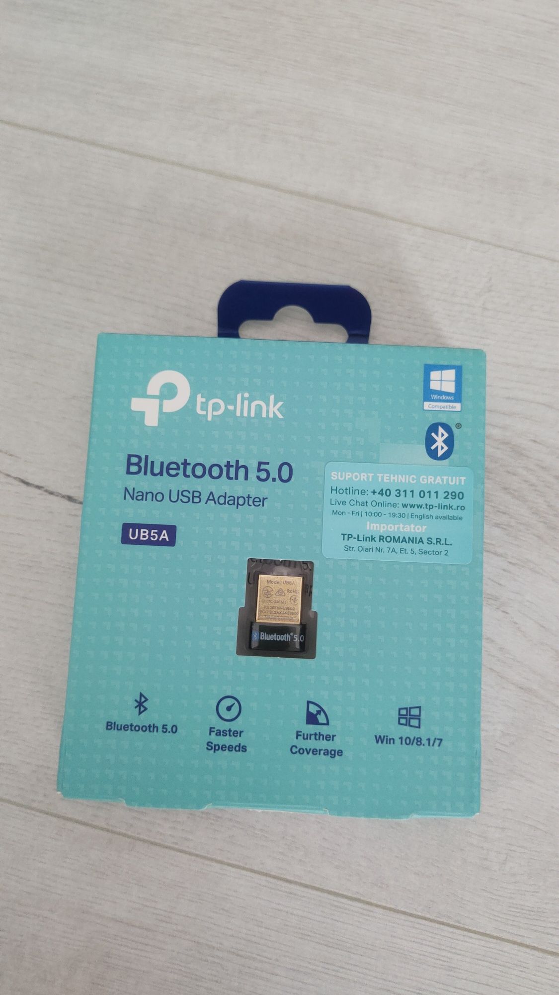 Adaptor TP-LINK UB5A, Bluetooth 5.0 Nano