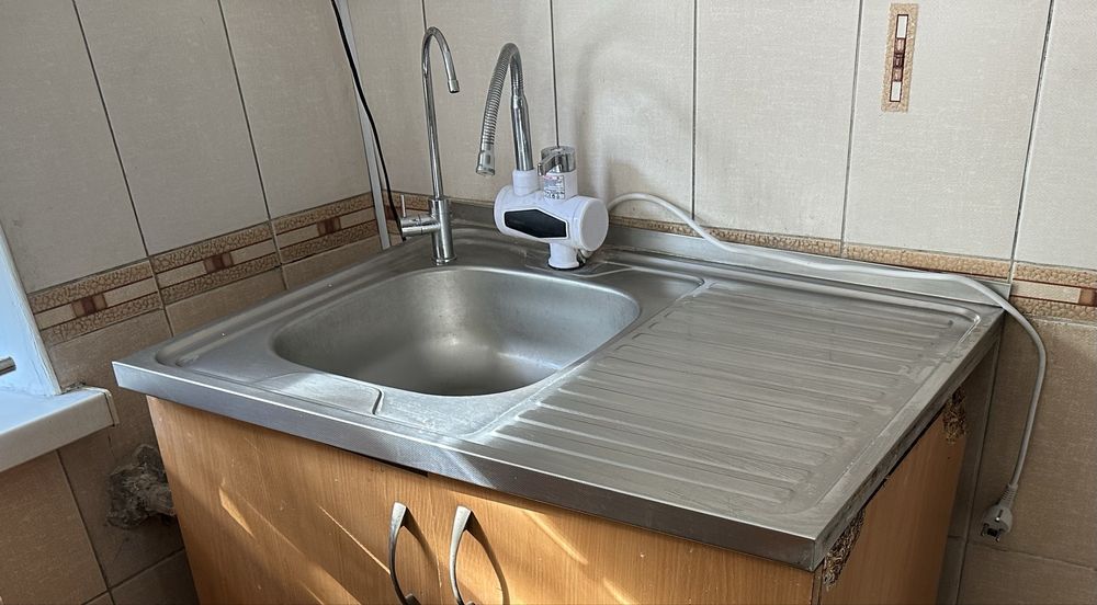 Раковина нержавейка 60x80 без шкафа