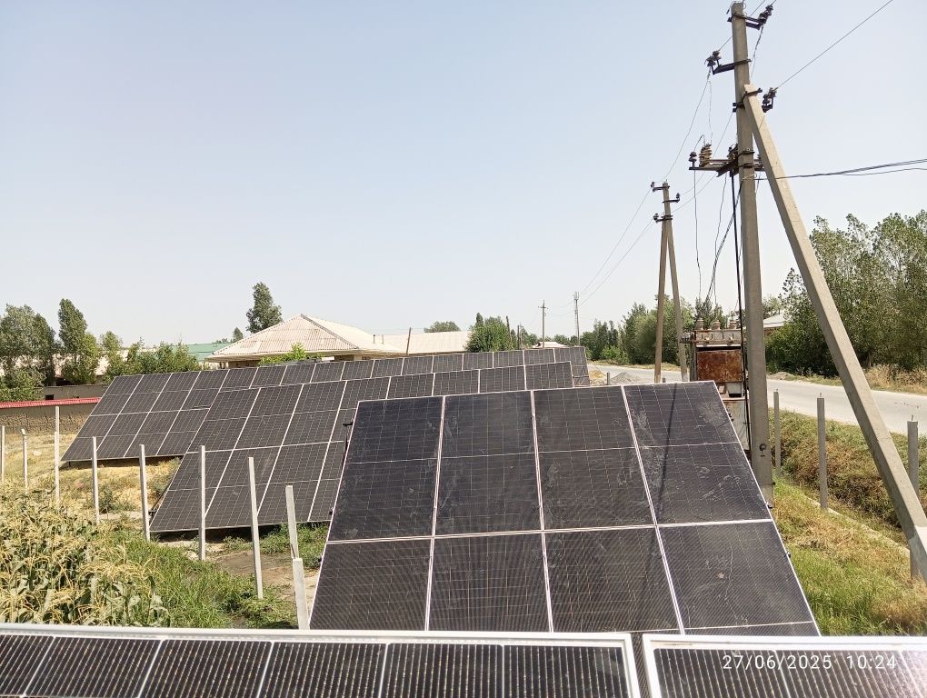 Fermerlar uchun quyosh elektr stansiyalari chegrmaga siz ham ulgurin.