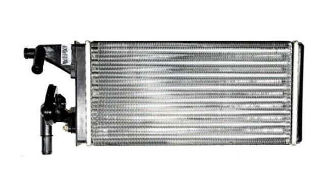 Radiator Incalzire Iveco Daily, 09.1989-06.1999, motor 2.5 D/TD, 2.8 TD, diesel, cutie manuala, Magneti Marelli tip; cu supapa de încalzire, aluminiu mecanic/plastic, 300x158x42 mm, SRLine