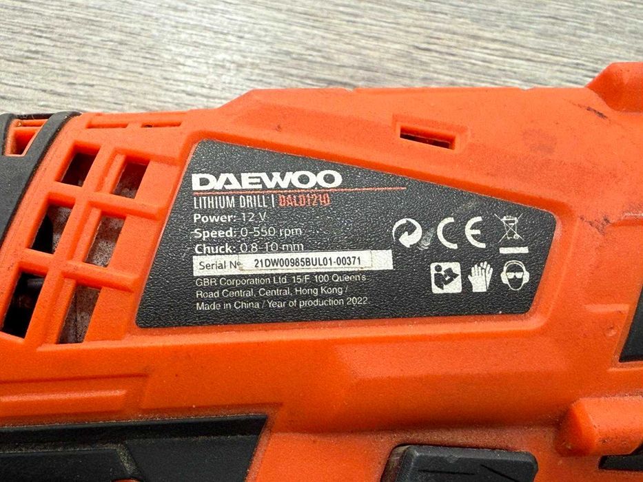 Акумулаторен винтоверт DAEWOO DALD1210