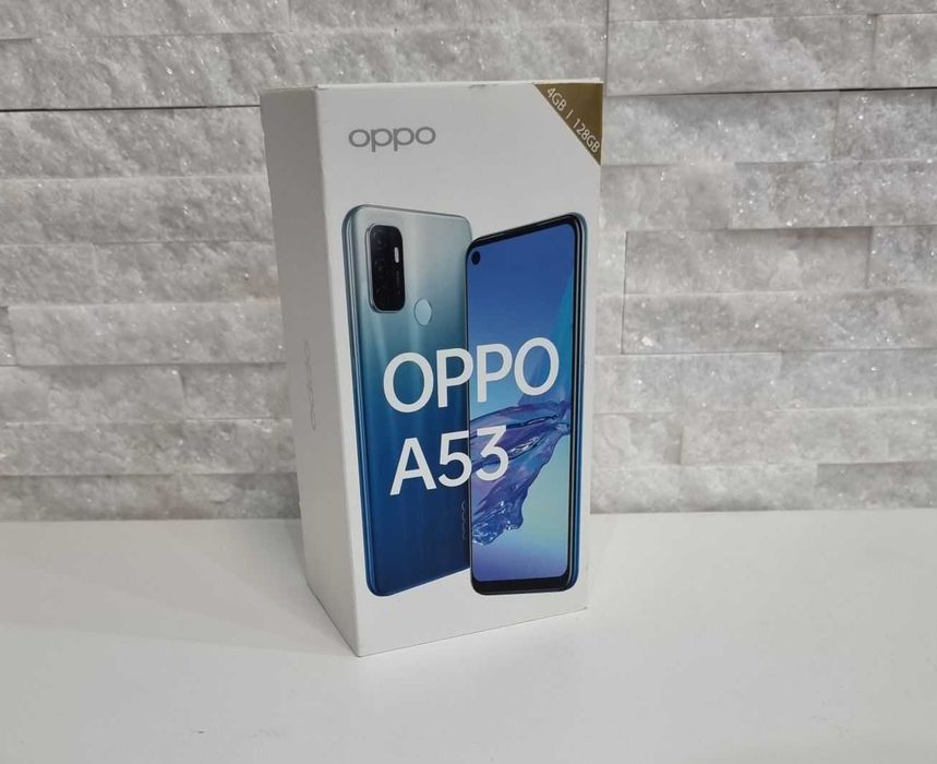 Telefon OPPO A53 128GB 4GB ecran 6.5" albastru sau negru Nou Sigilat