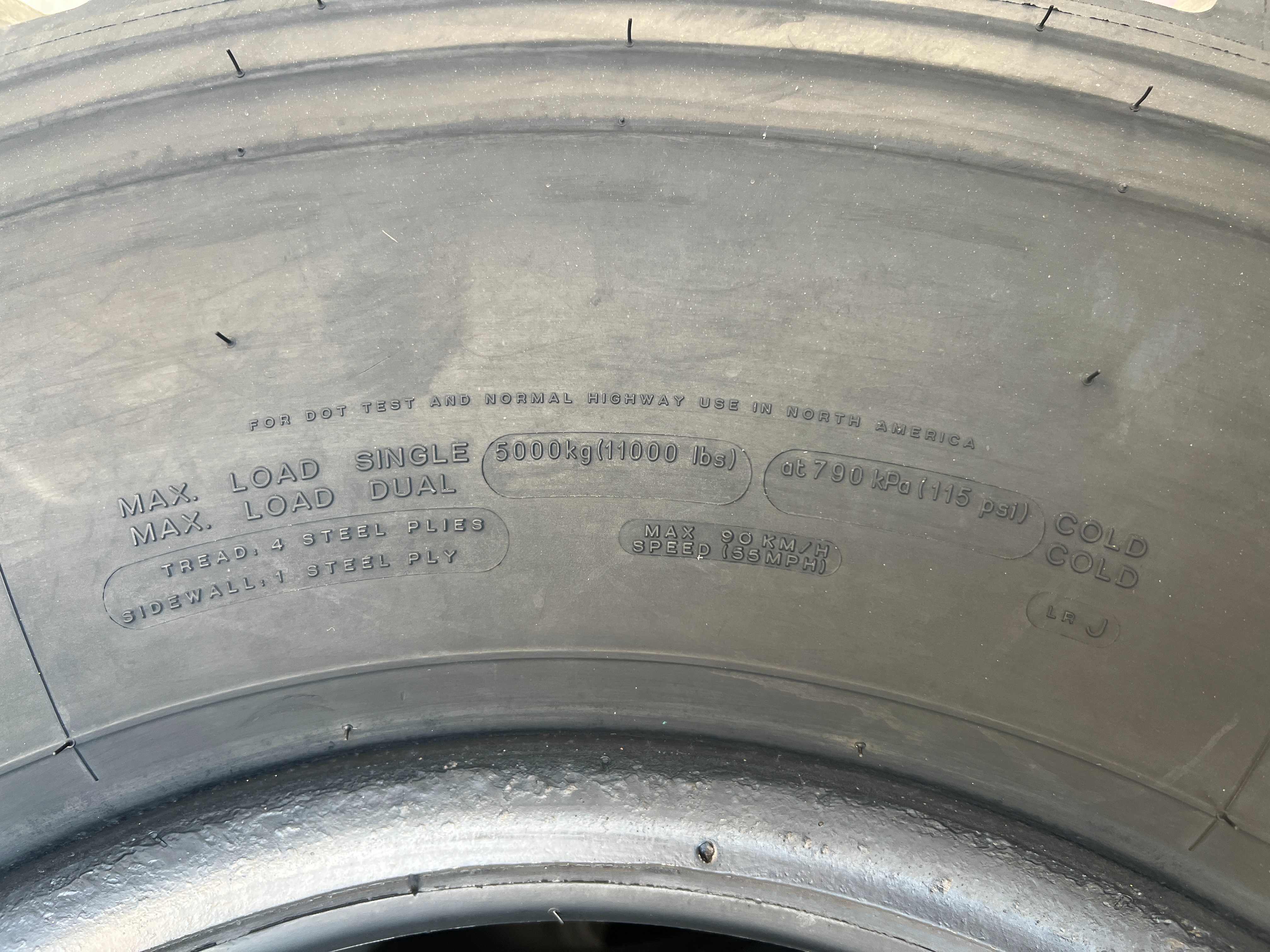 2 Тежкотоварни гуми 365/85R20 Michelin XZL 164G RADIAL TL TT 750 С ДДС