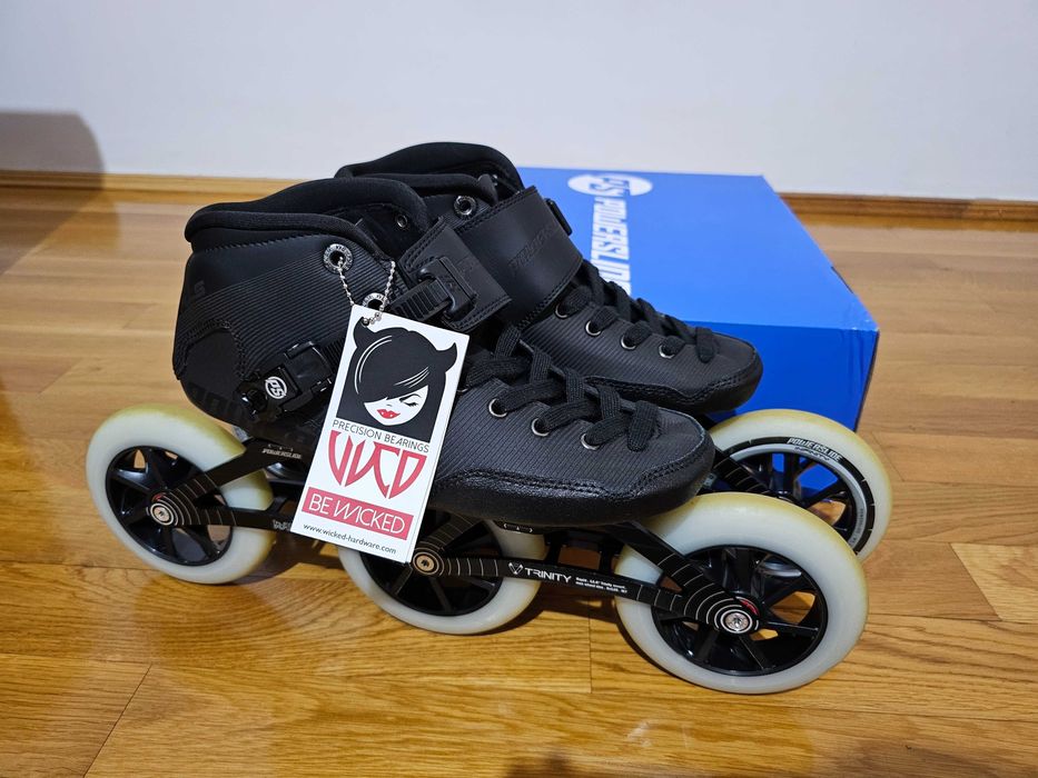 SUPER OFERTA! Role de viteza profesionale carbon PowerSlide Puls 125